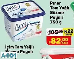 İÇİM TAM YAĞLI SÜZME PEYNİR İÇİM TAM YAĞLI SÜZME PEYNİR